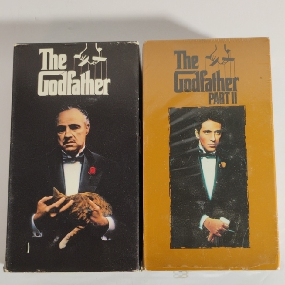 The Godfather VHS Collection Part 1 And 2